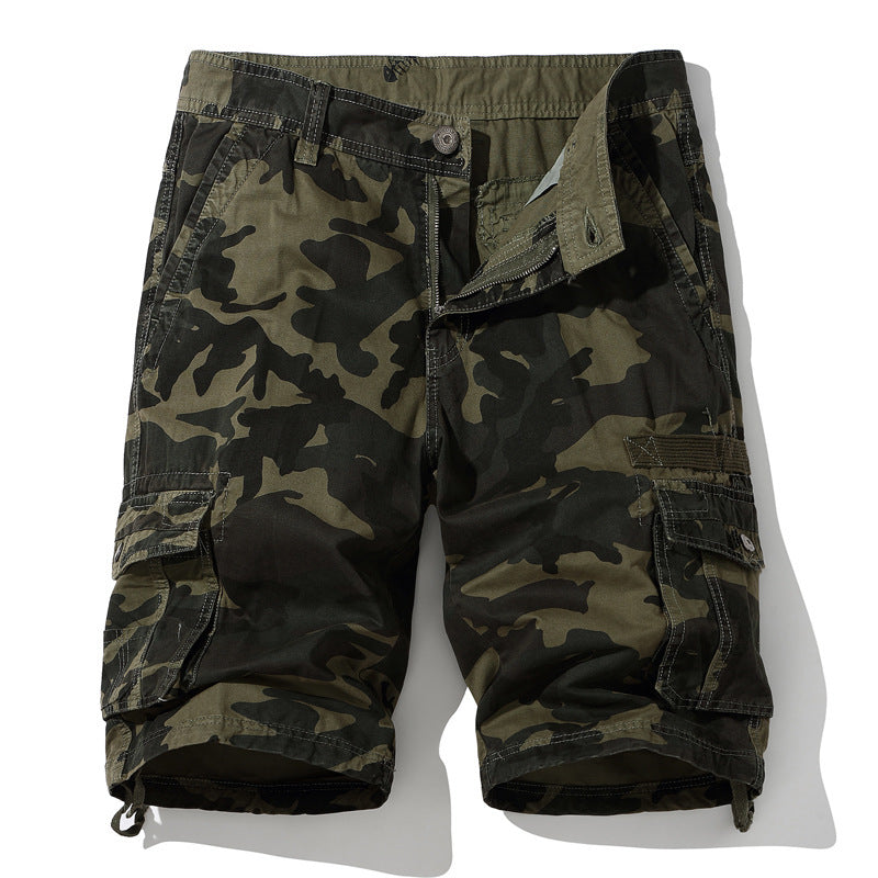 Camo Cargo Shorts Men