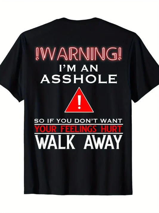 Walk away custom print T-shirt