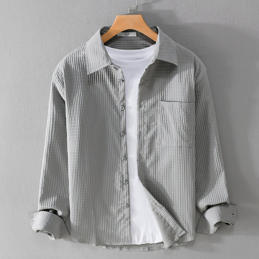 Men's Long-sleeved Casual Shirt