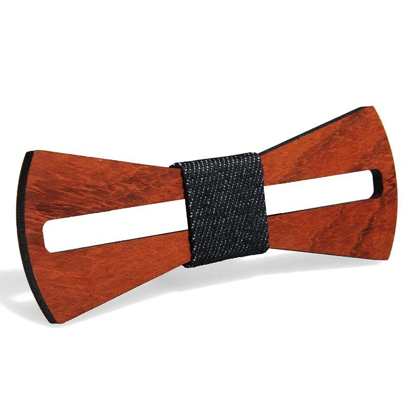 Men's Handmade Bow Tie Wood