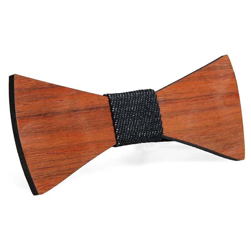 Men's Handmade Bow Tie Wood