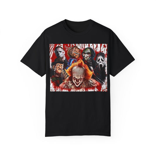 Extreme Custom Designs Horror Classics premium Dyed and printed Tee