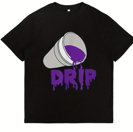 Drip custom print T-shirt