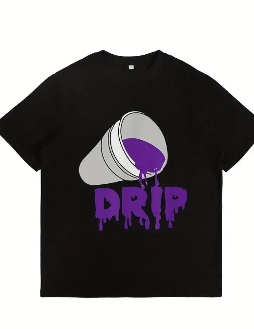 Drip custom print T-shirt