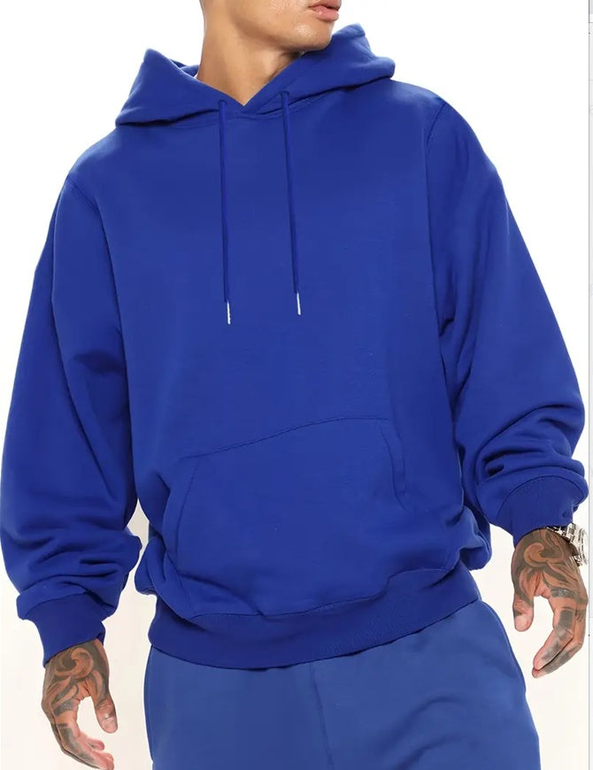 Men's Solid Color Hoodie