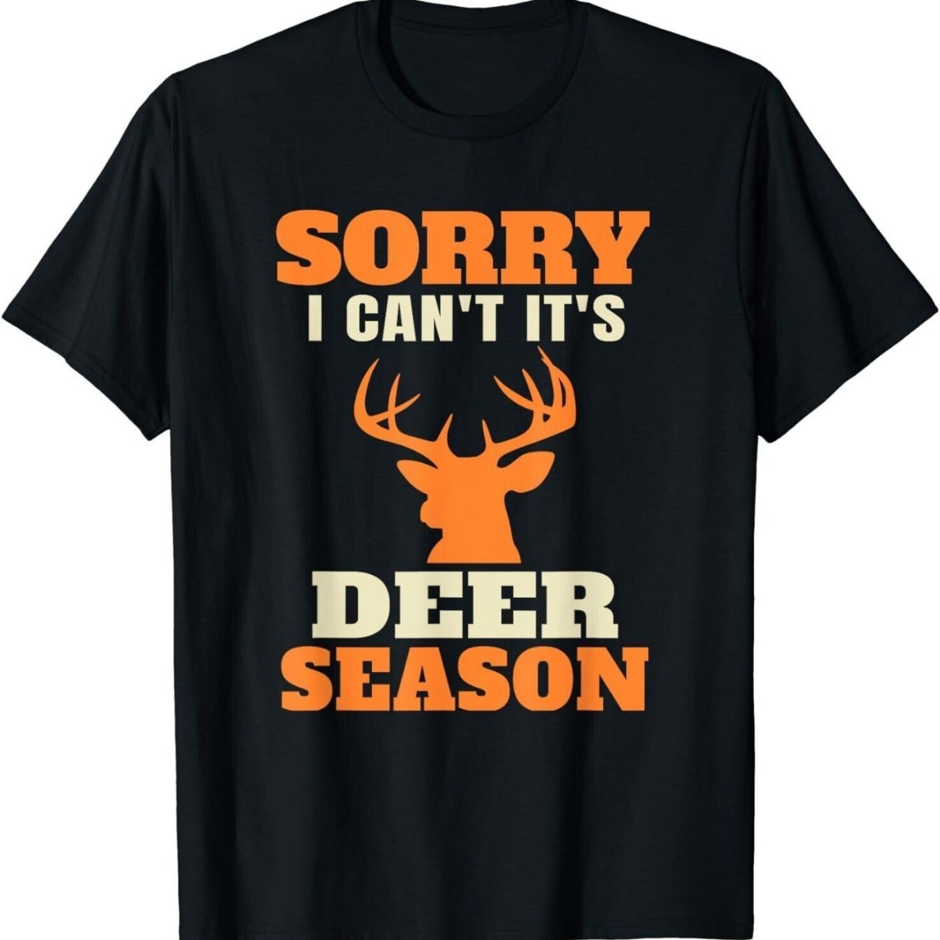 Deer season custom print T-shirt