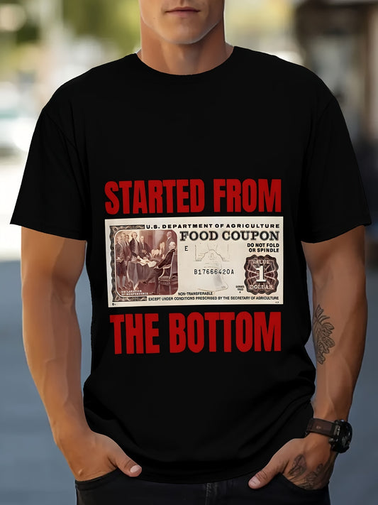 From the bottom custom print T-shirt