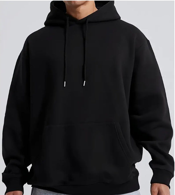 Men's Solid Color Hoodie