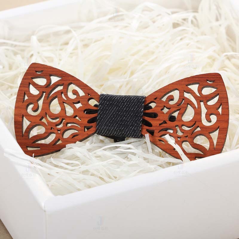 Men's Handmade Bow Tie Wood