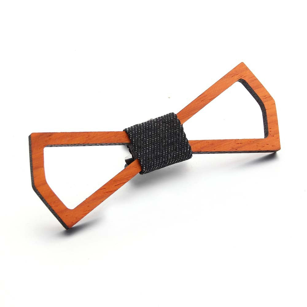 Men's Handmade Bow Tie Wood