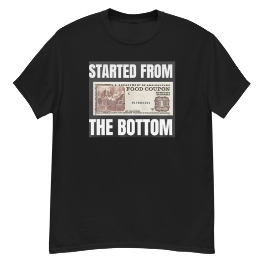 ECD From the bottom custom print classic Tee